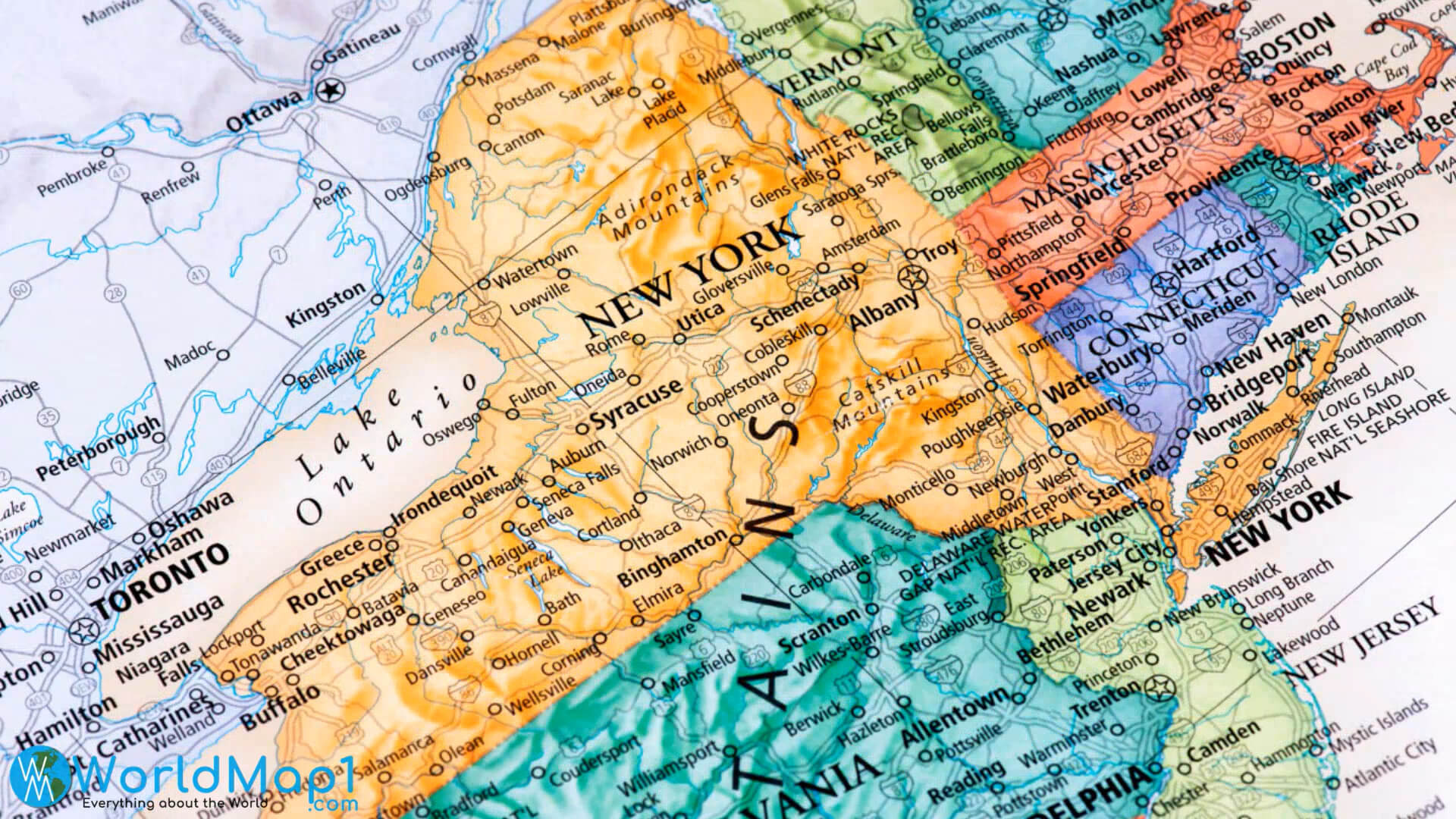 New York State Map